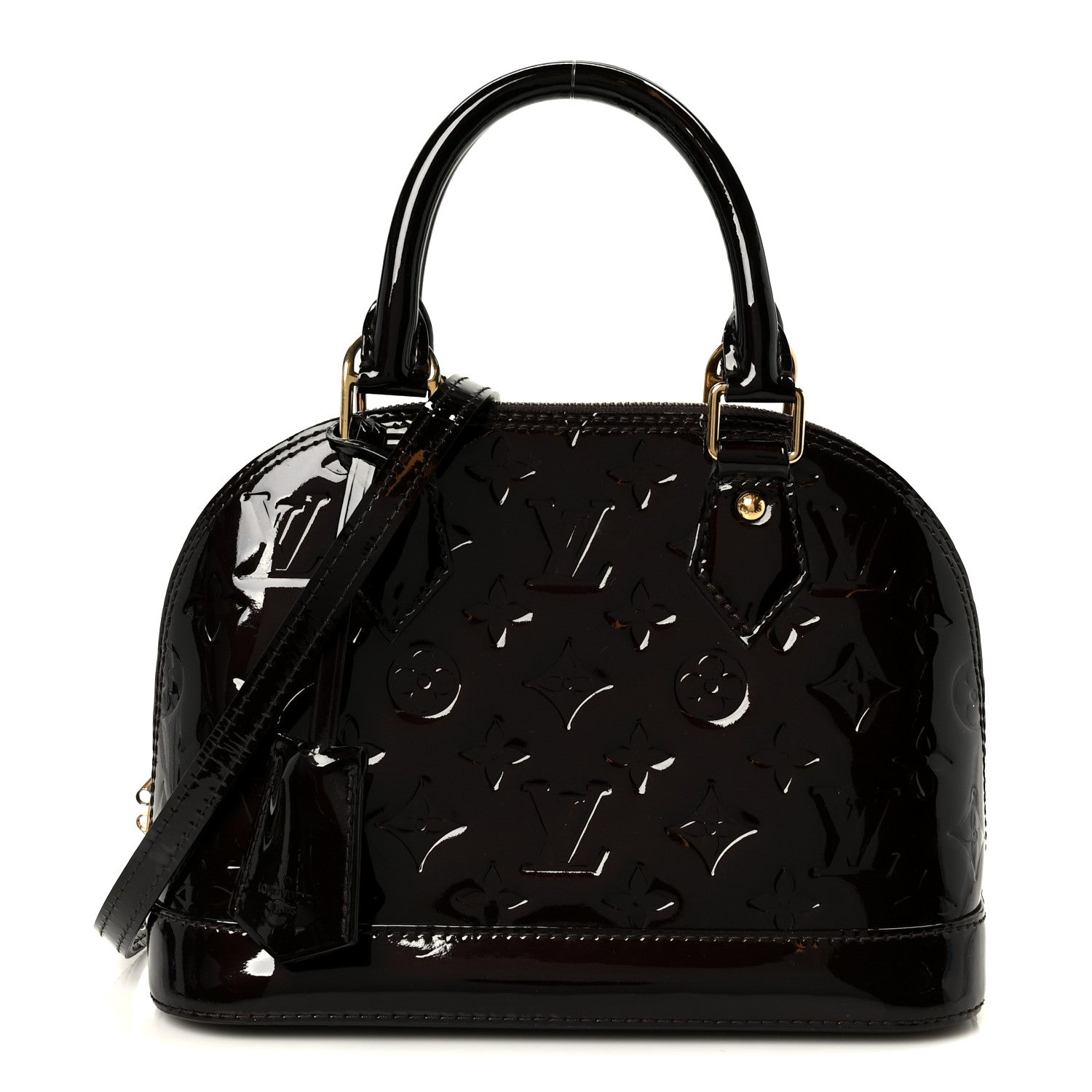 Louis Vuitton Vernis Alma BB Amarante 1 of 13