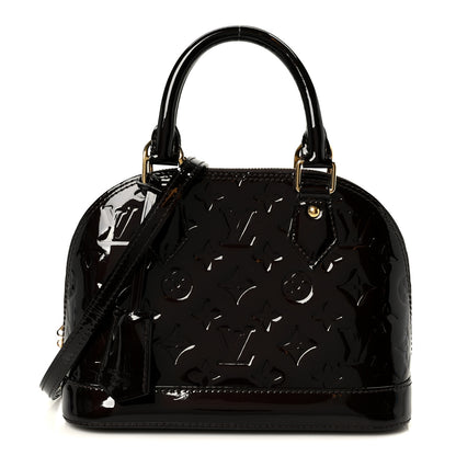 Louis Vuitton Vernis Alma BB Amarante 1 of 13