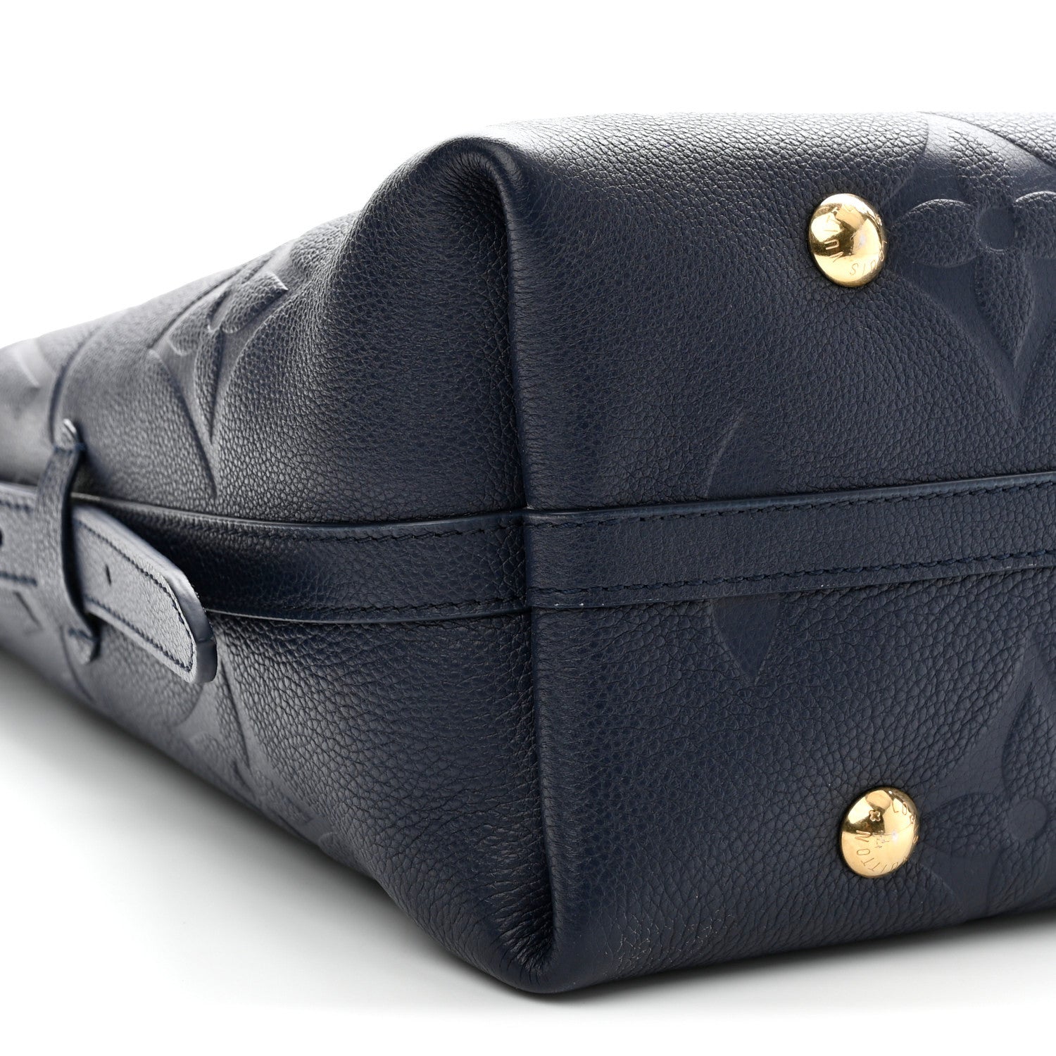 Louis Vuitton Empreinte Monogram Giant CarryAll MM Navy 8 of 10