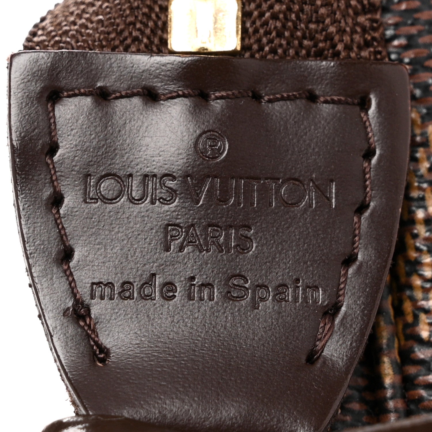 Louis Vuitton Damier Ebene Pochette Accessories 6 of 10