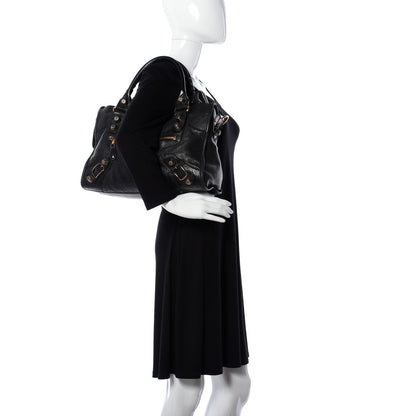 Balenciaga Agneau Giant 21 Rose Gold Hardware City Black 2 of 19