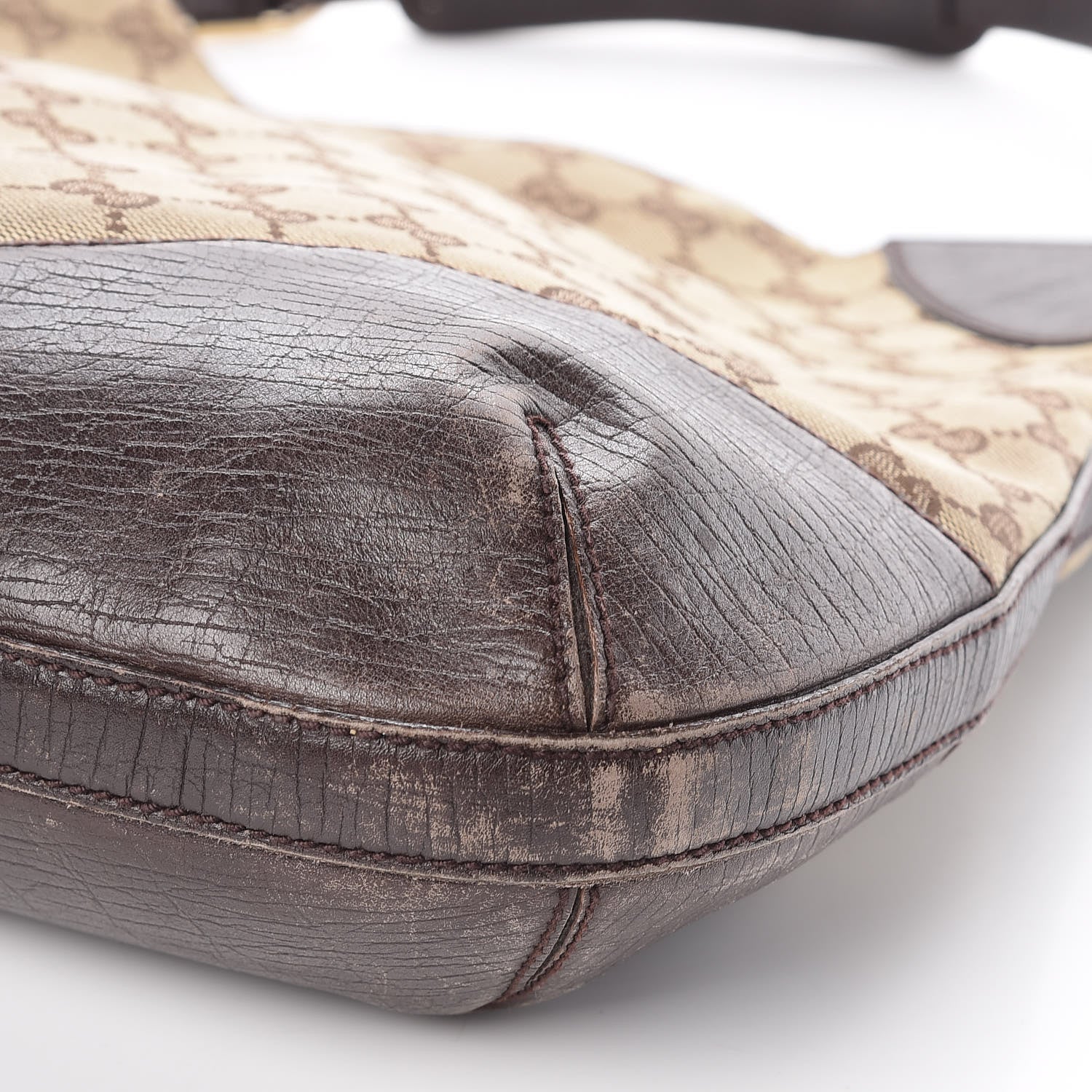 Gucci Monogram Hasler Hobo Dark Brown 24 of 24