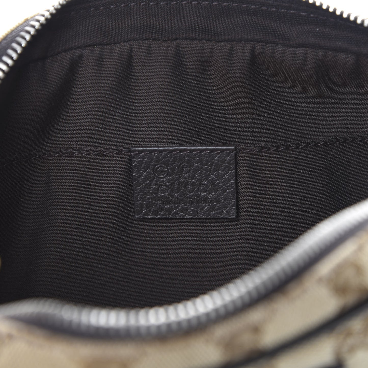 Monogram Belt Bag Dark Brown