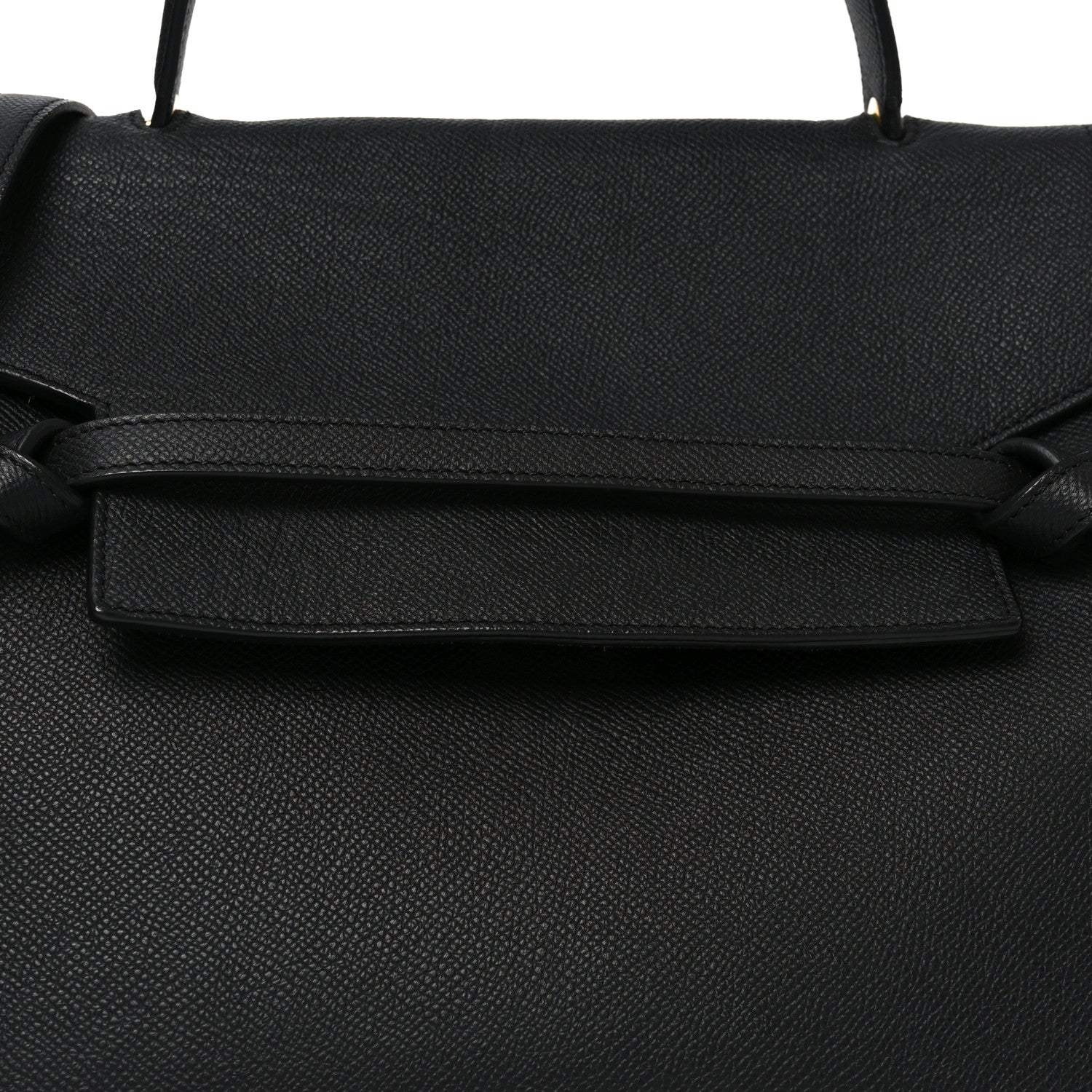 Celine Grained Calfskin Mini Belt Bag Black 8 of 10