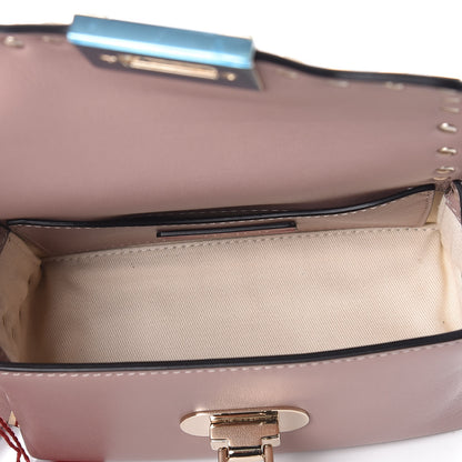 Valentino Garavani Vitello Mini Rockstud Crossbody Bag Poudre 7 of 14