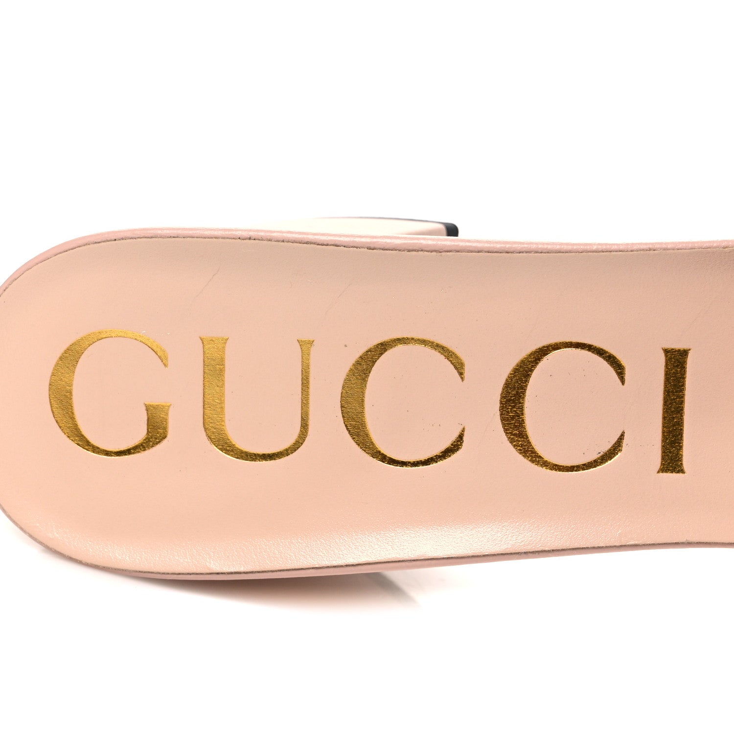 Gucci Nappa Matelasse GG Marmont 55mm Slide Sandals 40 Skin Rose 9 of 11