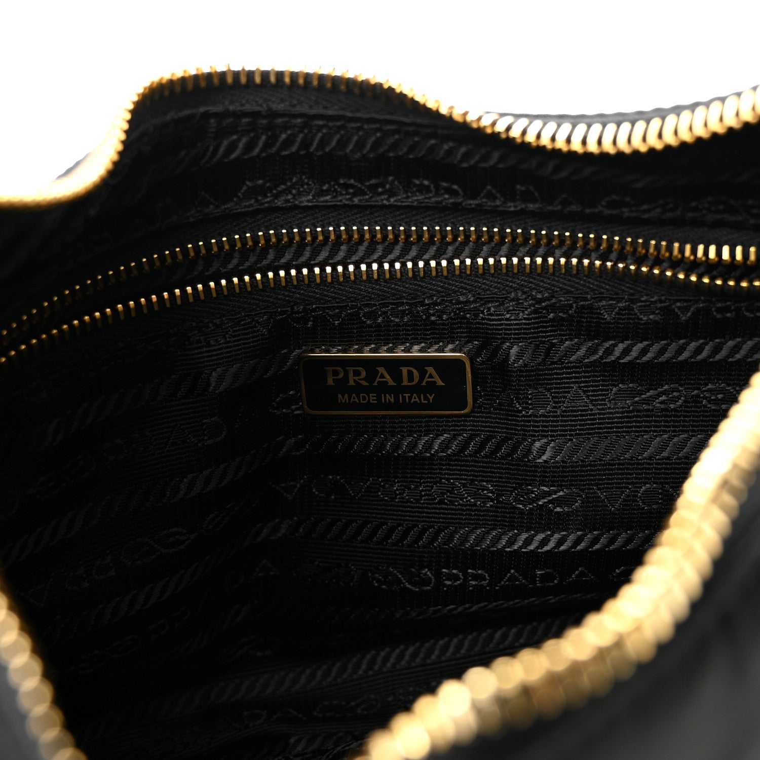Prada Tessuto Nylon Saffiano Mini Re-Edition 2005 Bag Black 6 of 9