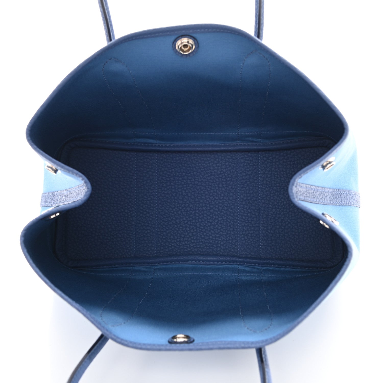 Hermes Toile Negonda Garden Party 30 TPM Bleu Agate 4 of 8