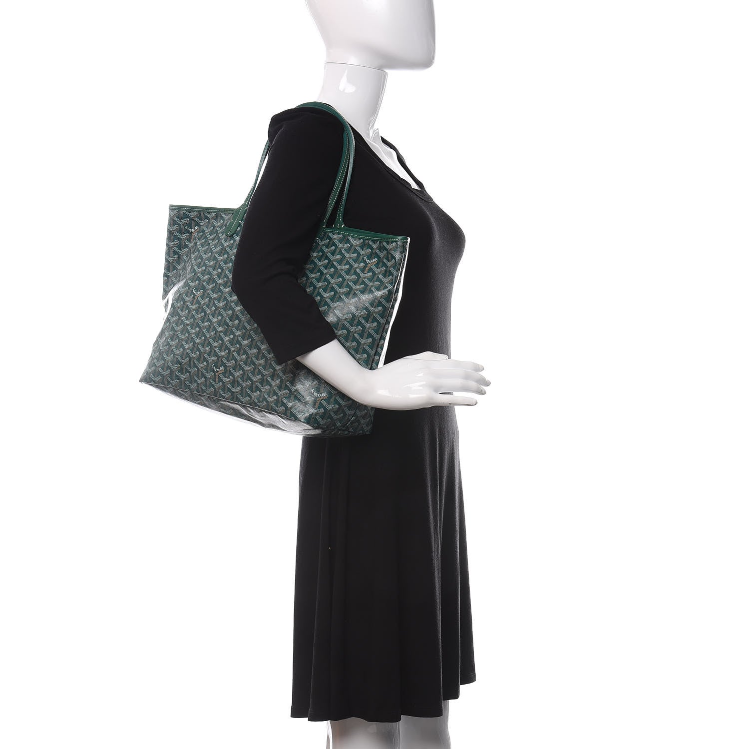 Goyard Goyardine Saint Louis PM Green 2 of 9
