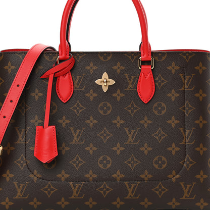 Louis Vuitton Monogram Flower Tote Coquelicot 8 of 11
