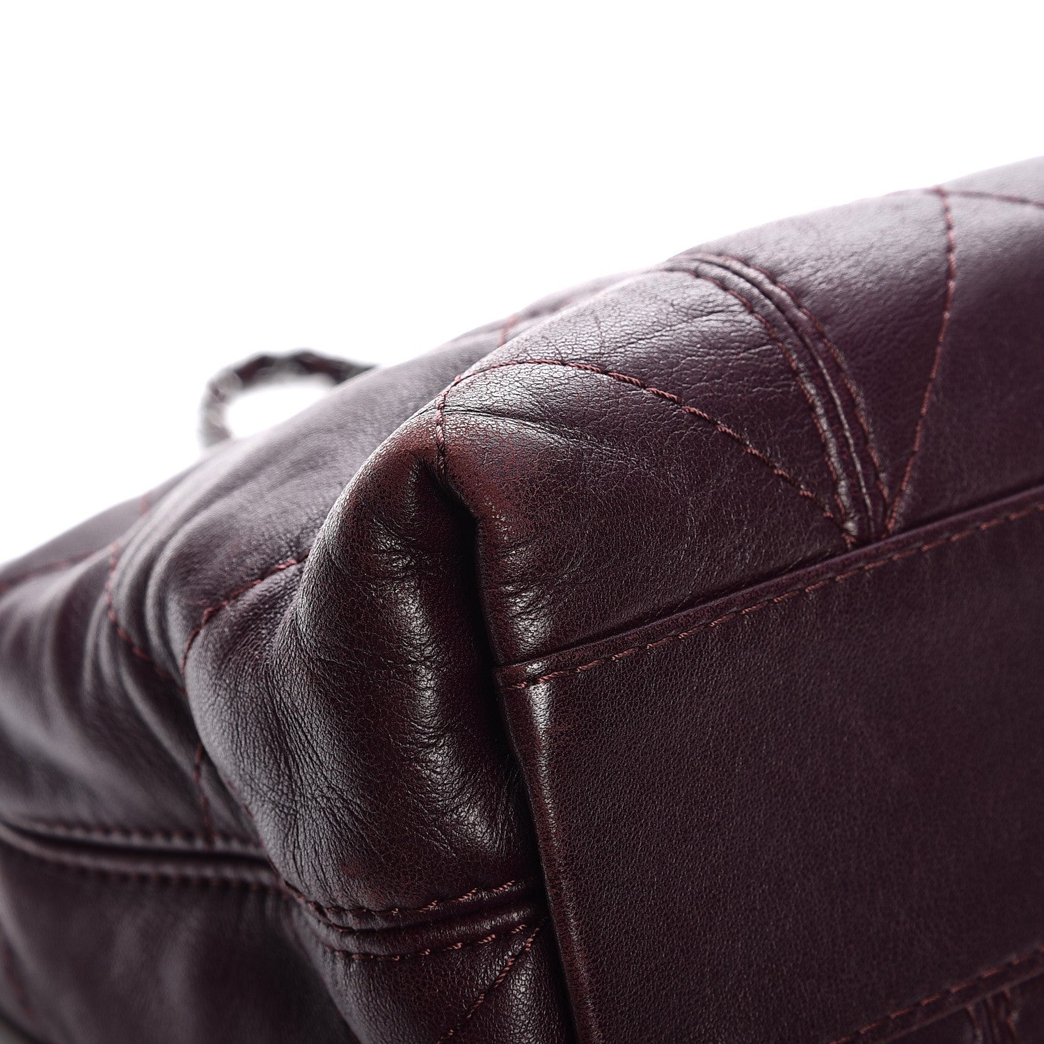Chanel Lambskin Quilted Large Soft Touch Flap Burgundy 12 of 17