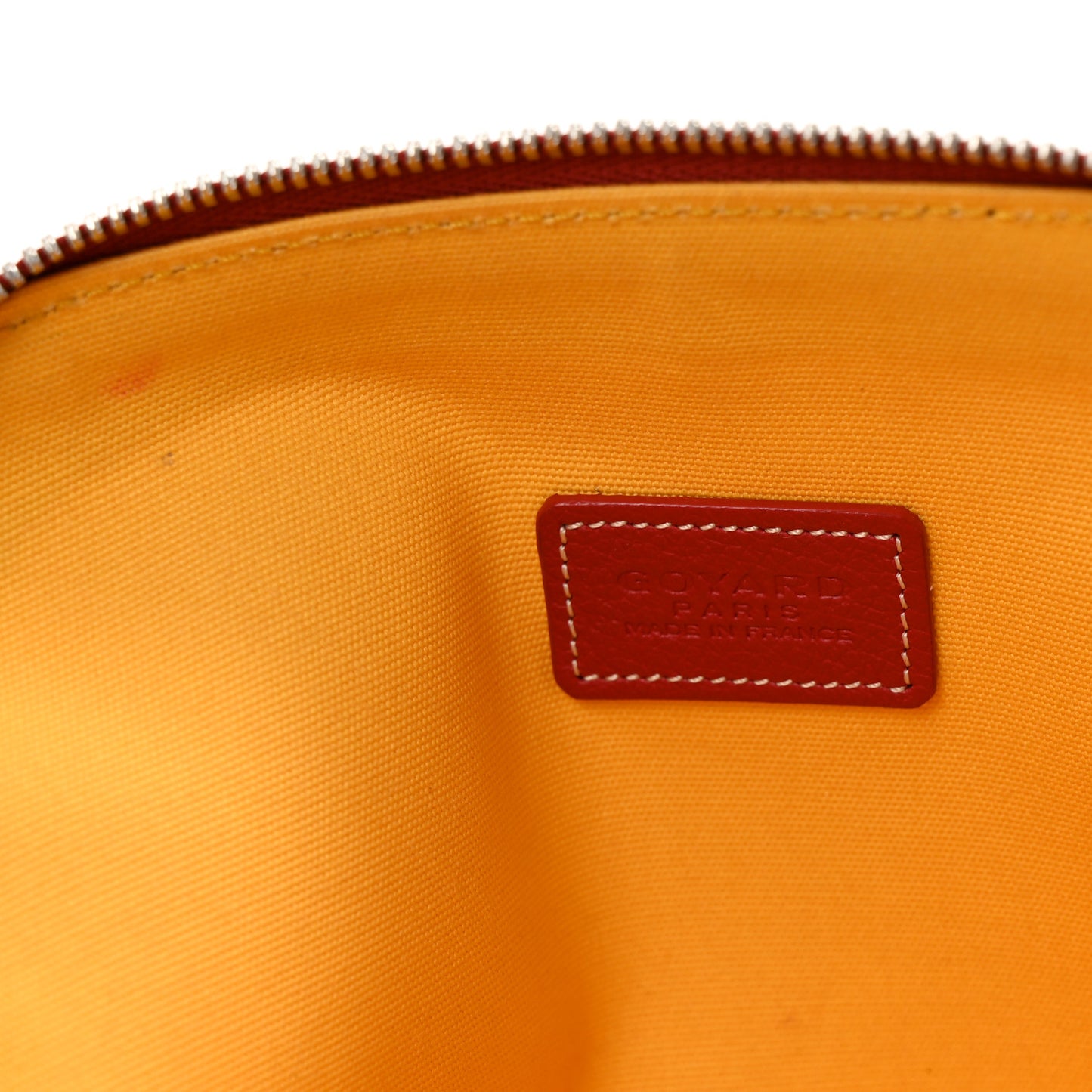 Goyardine Vendome Toiletry Pouch Red