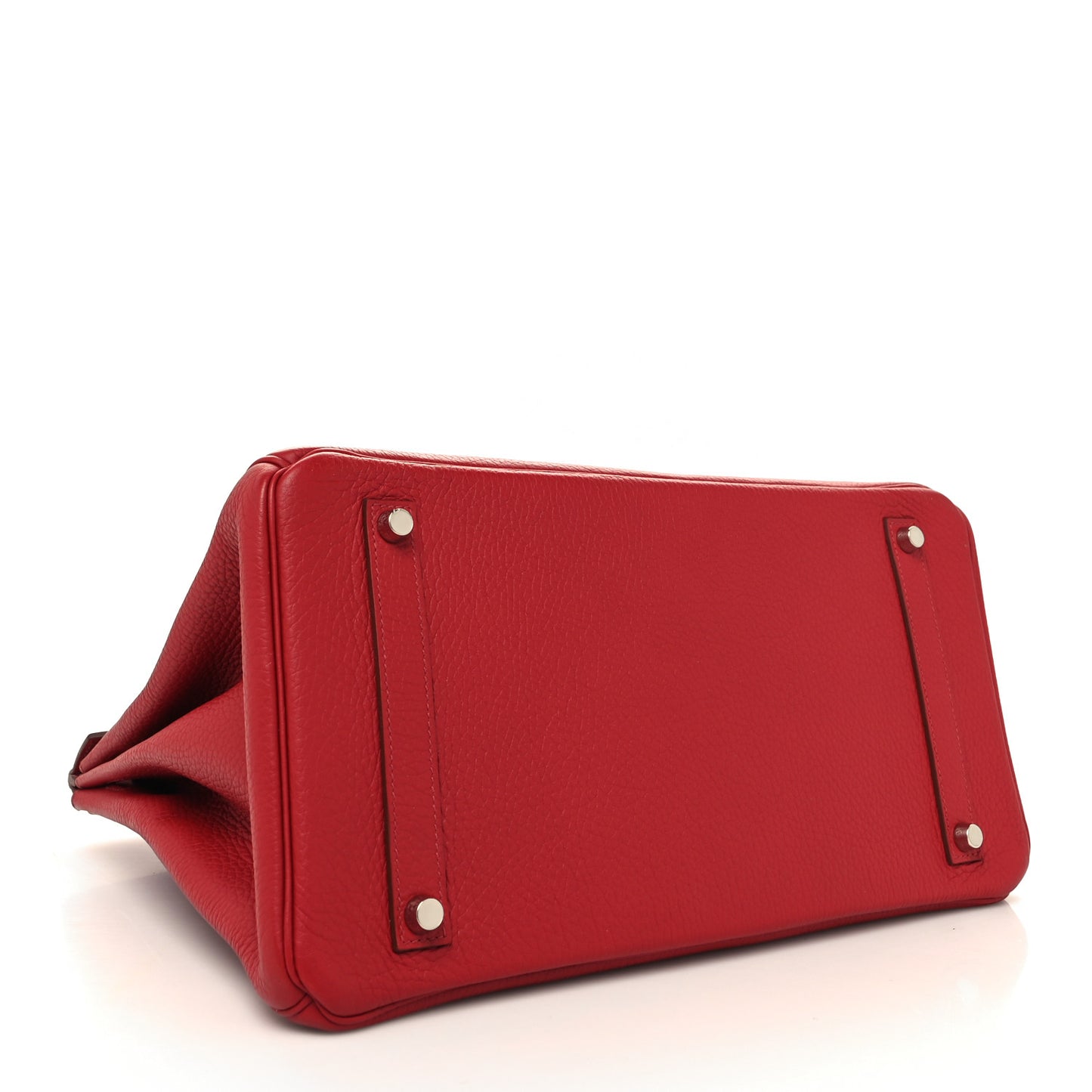 Taurillon Clemence Birkin 35 Rouge Garance