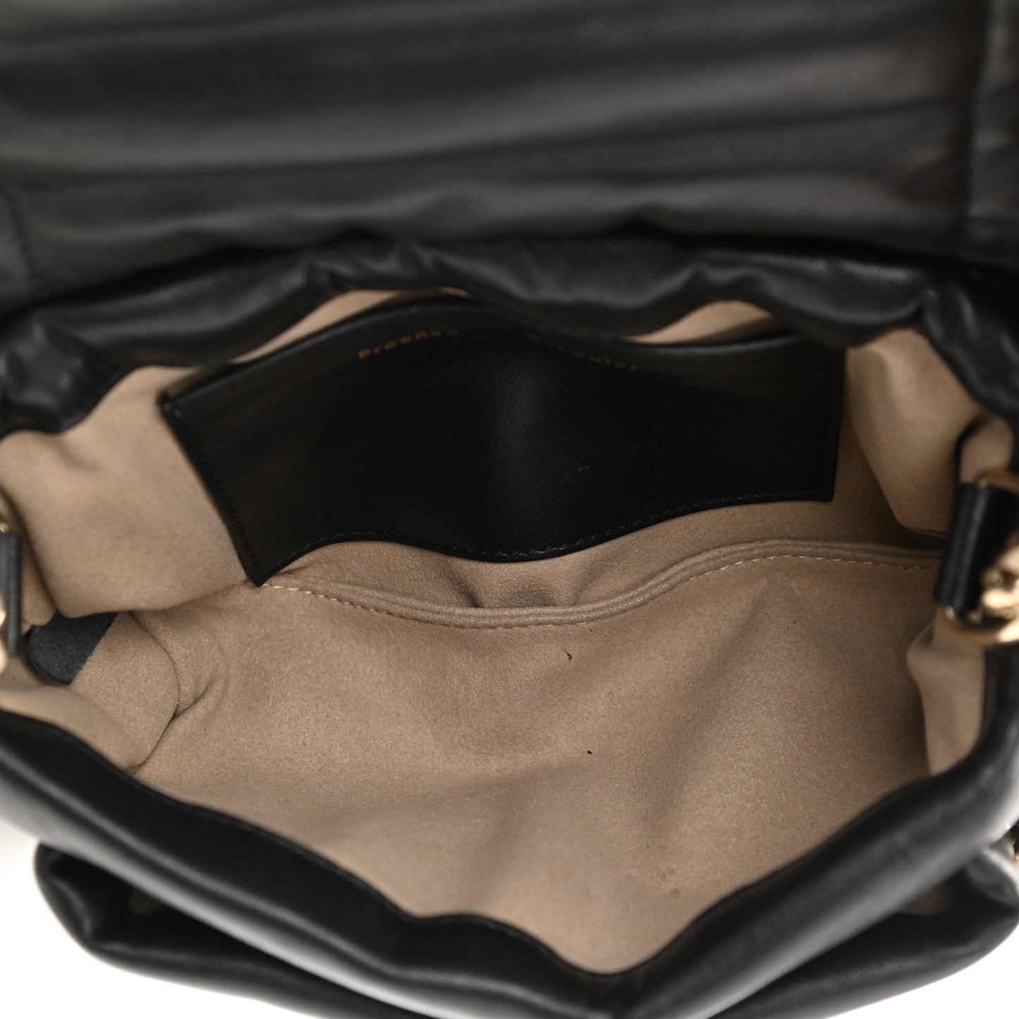 Lambskin PS Harris Small Shoulder Bag Black