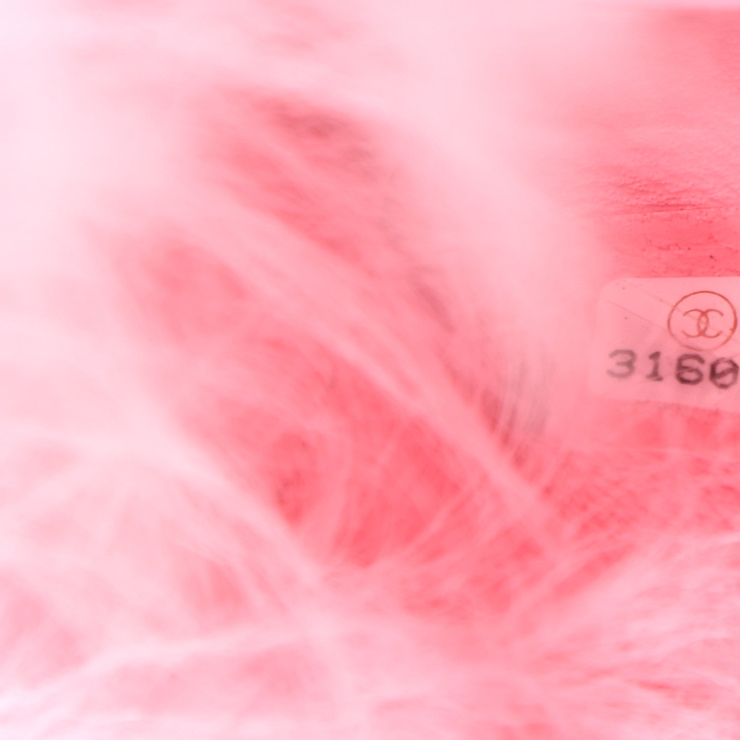 Chanel Shearling Lambskin CC Hook Card Holder Pink 8 of 9