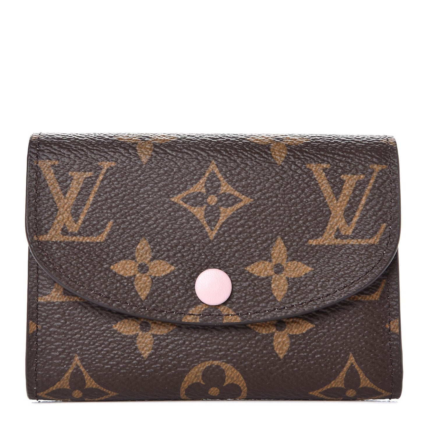 Monogram Rosalie Coin Purse Rose Ballerine