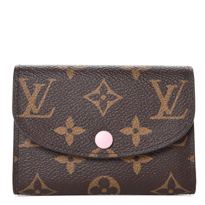 Louis Vuitton Monogram Rosalie Coin Purse Rose Ballerine 1 of 16