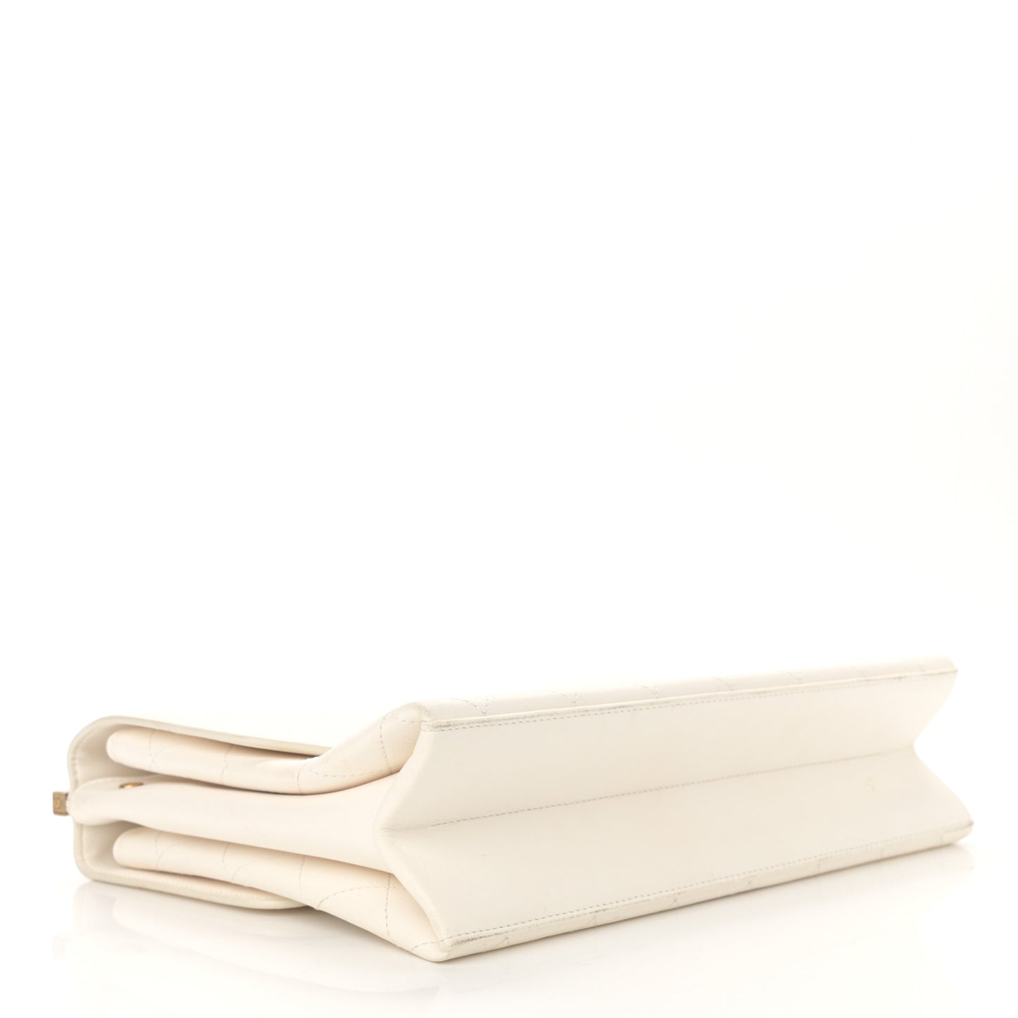 Lambskin Quilted Medium Coco Lux Flap Beige
