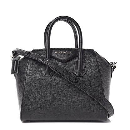Givenchy Sugar Goatskin Mini Antigona Black 2 of 12