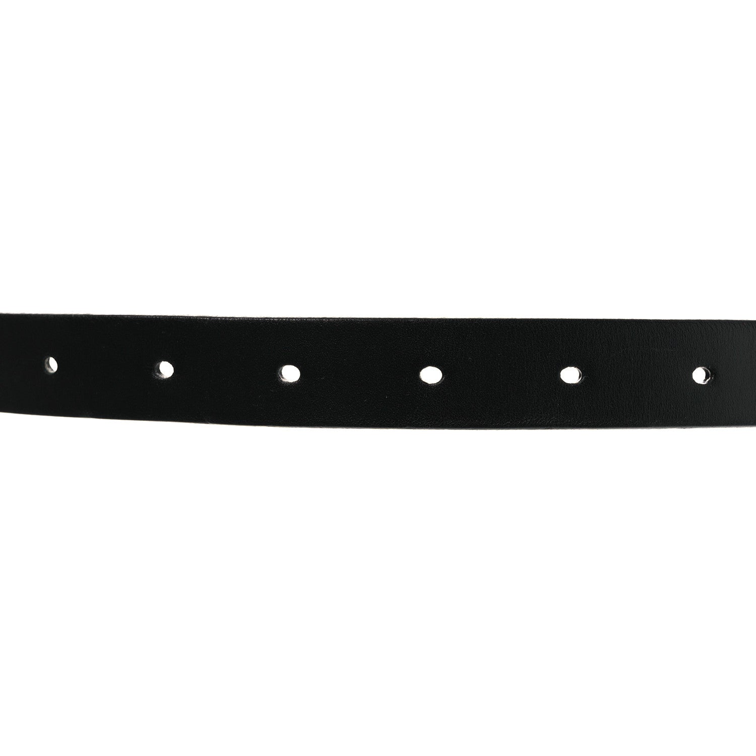 Christian Dior Calfskin Saddle Belt 80 32 Black 3 of 7