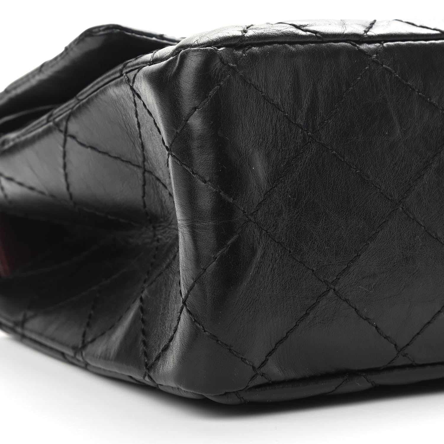 Chanel Aged Calfskin Quilted 2.55 Reissue 226 Flap Black 8 of 10