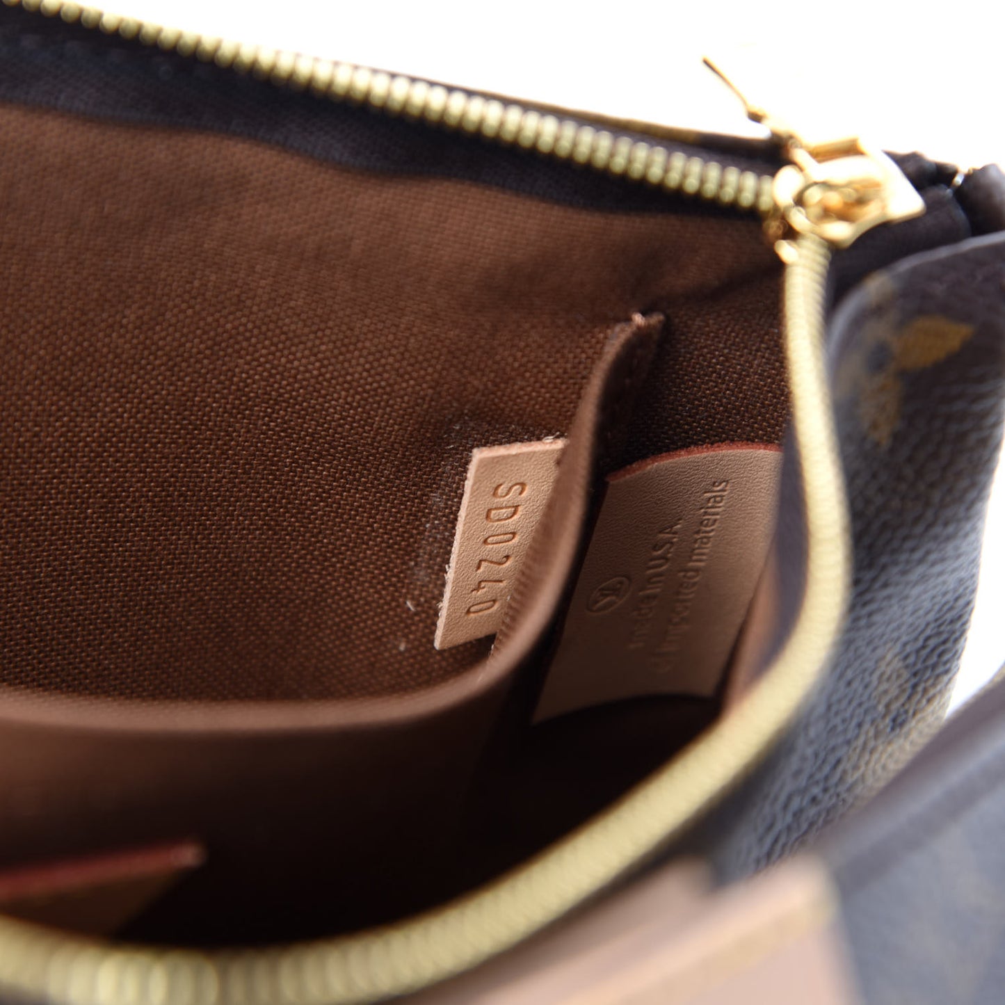 Monogram Multi Pochette Accessories Kaki