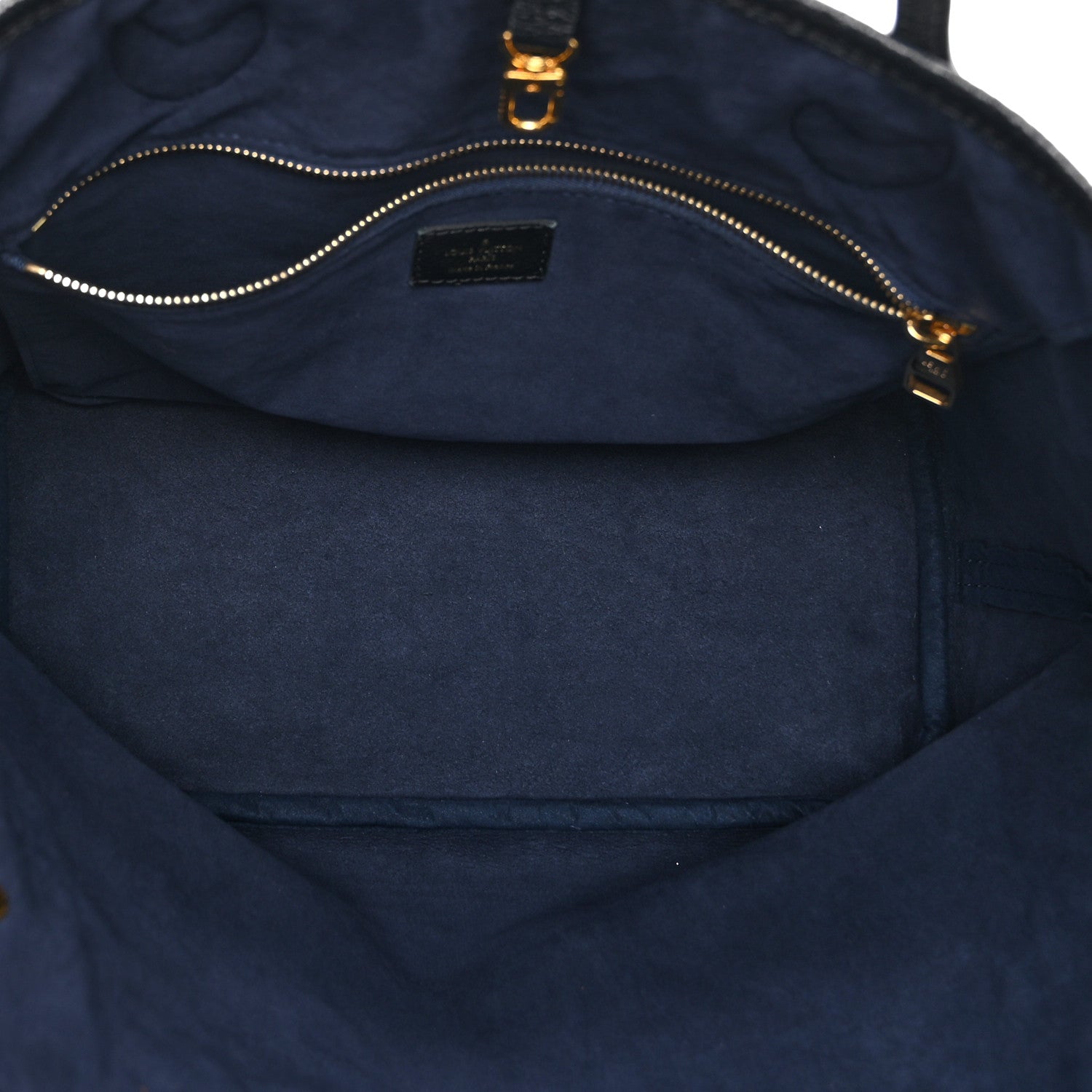 Louis Vuitton Empreinte Monogram Giant Neverfull MM Black 6 of 9