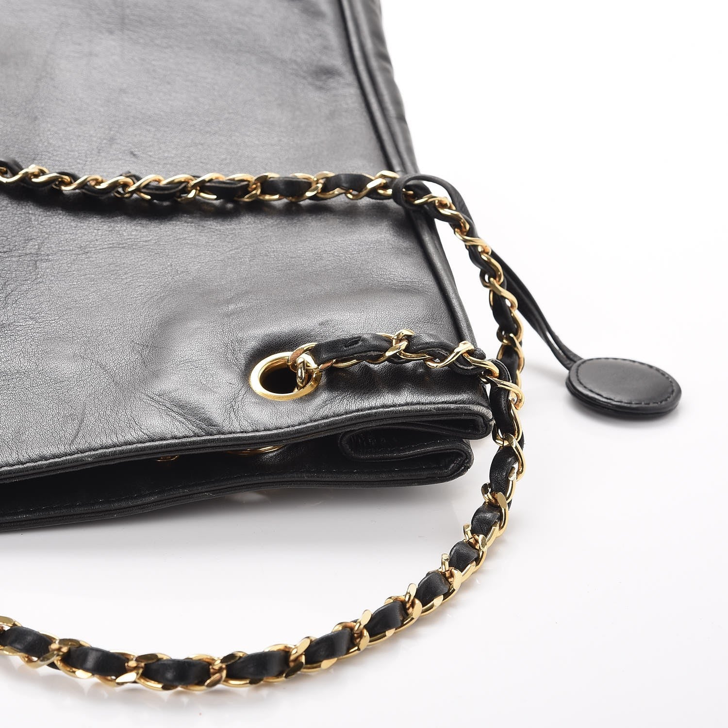 Chanel Lambskin Quilted Tote Black 9 of 12