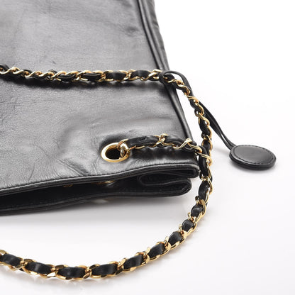 Chanel Lambskin Quilted Tote Black 9 of 12