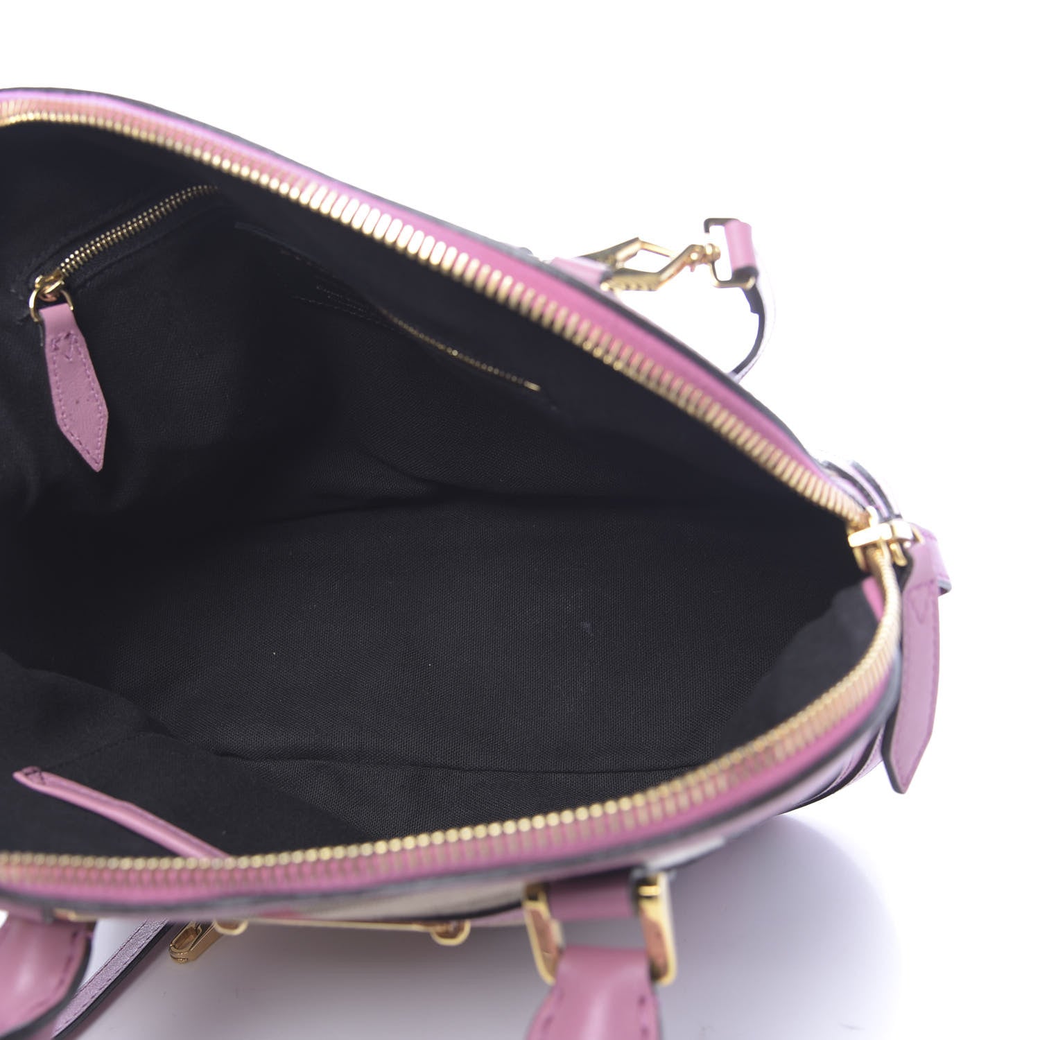 Burberry Bridle Calfskin House Check Small Orchard Bowling Bag Pink 5 of 13