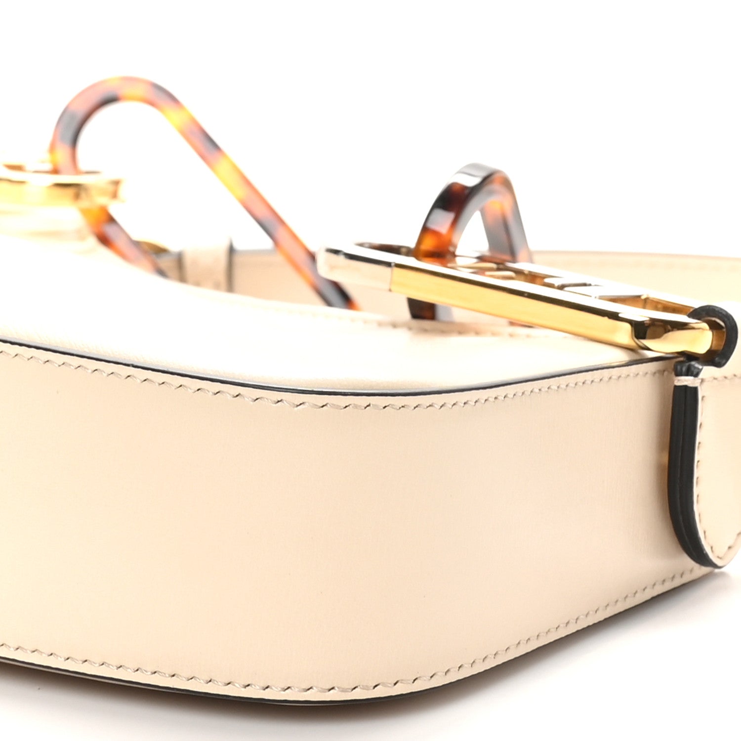 Fendi Vitello Queen Palmellato Fendi O'Lock Swing Camelia 9 of 10