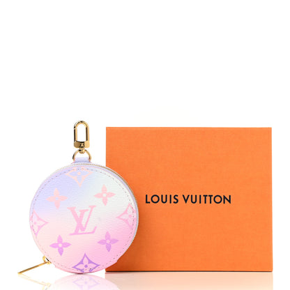 Louis Vuitton Monogram Spring In The City Papillon BB Round Coin Purse Sunrise Pastel 5 of 5