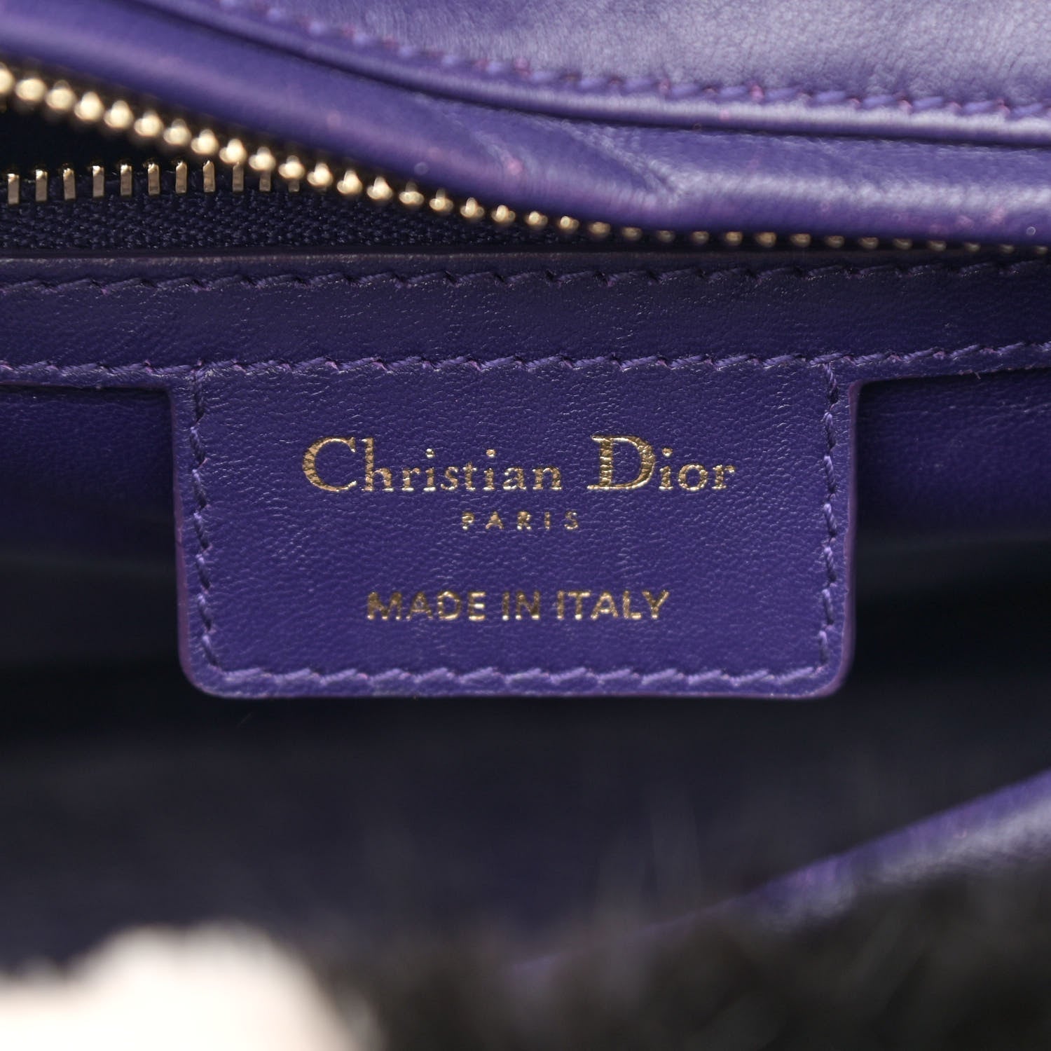 Christian Dior Mink Fur Crocodile Patchwork Medium Lady Dior Multicolor 8 of 11
