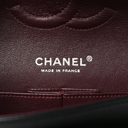 Chanel Lambskin Quilted Medium Double Flap Black 6 of 10
