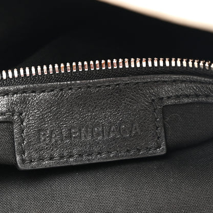 Balenciaga Agneau Arena Silver Hardware Medium Le City Optic White 6 of 13
