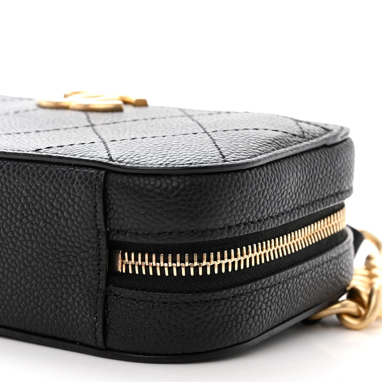 Chanel Caviar Stitched Waist Bag Black 10 of 11
