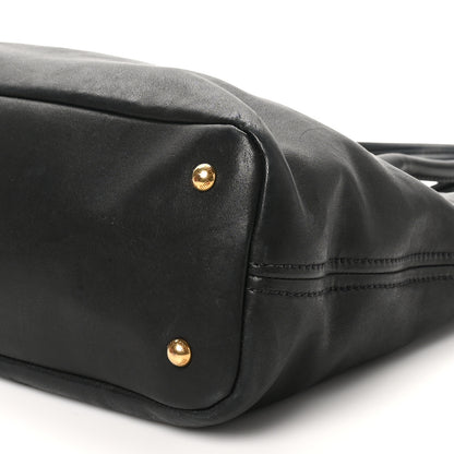 Miu Miu Nappa Medium Aventure Bag Black 10 of 11