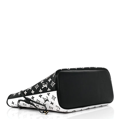 Louis Vuitton Empreinte Spring In The City Neverfull MM Black White Pink 5 of 12