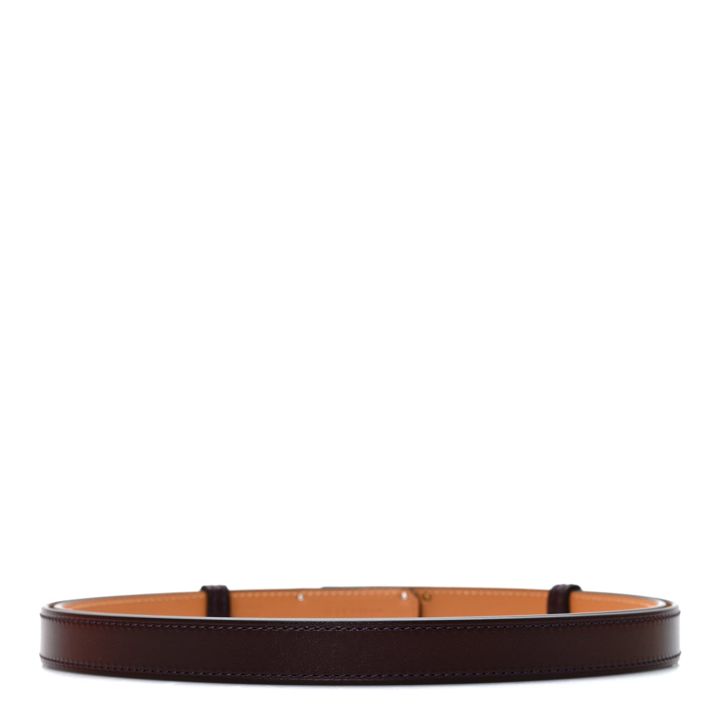 Hunter Calfskin Kelly 18 Duo Belt Rouge Sellier