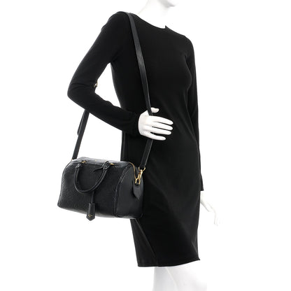 Louis Vuitton Empreinte Speedy Bandouliere 25 NM Black 2 of 9