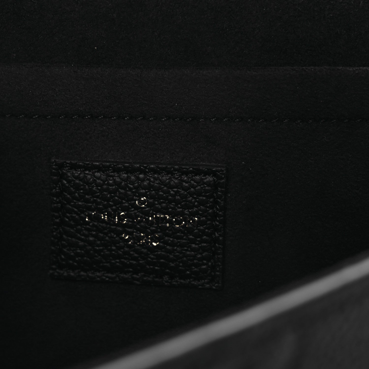 Louis Vuitton Empreinte Pochette Felicie Chain Wallet Navy 7 of 11