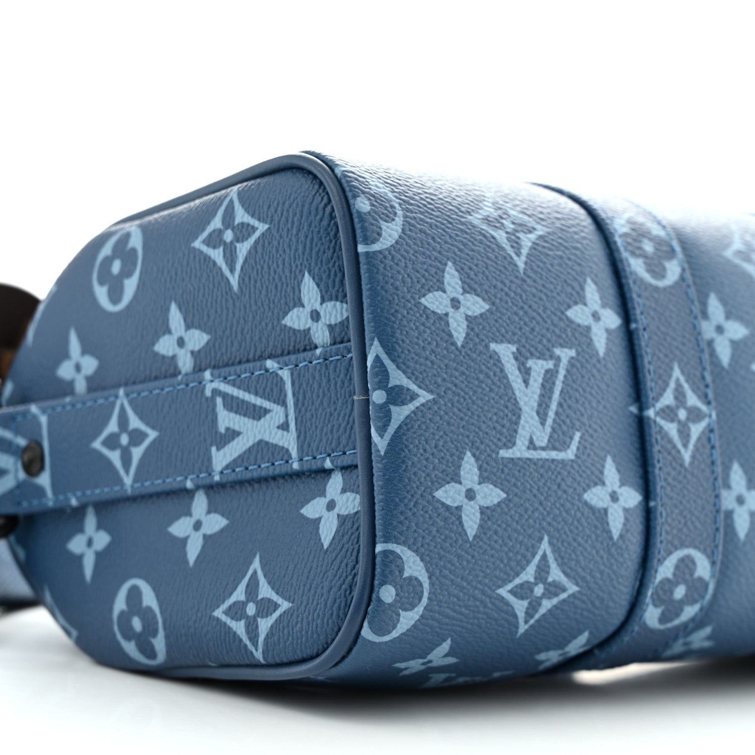 Louis Vuitton Monogram Keepall Bandouliere 25 Atlantic Blue 8 of 12