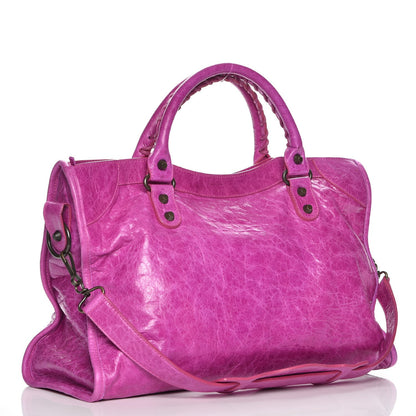 Balenciaga Agneau Classic Hardware City Amethyst 4 of 8