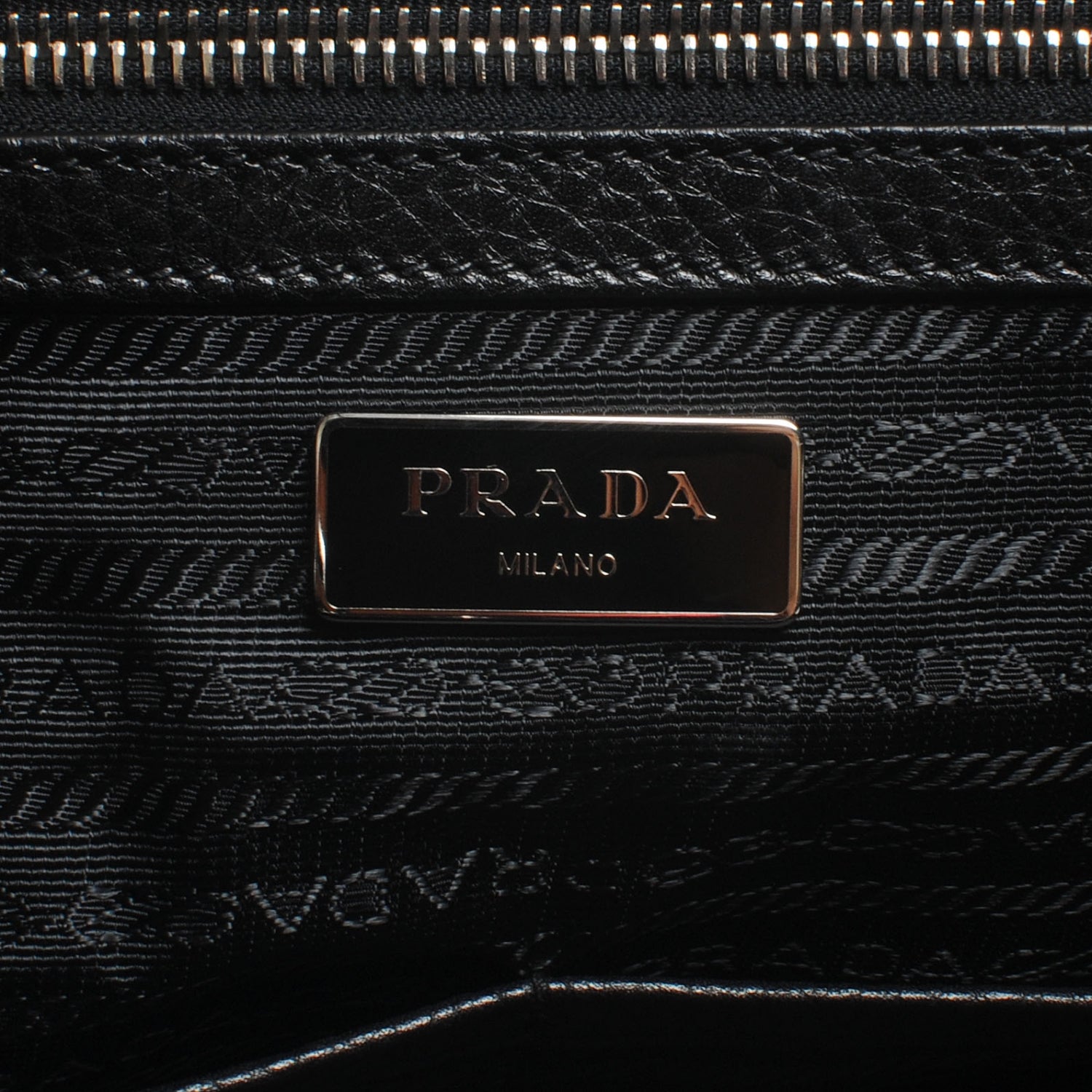 Prada Vitello Daino Hobo Nero Black 7 of 9