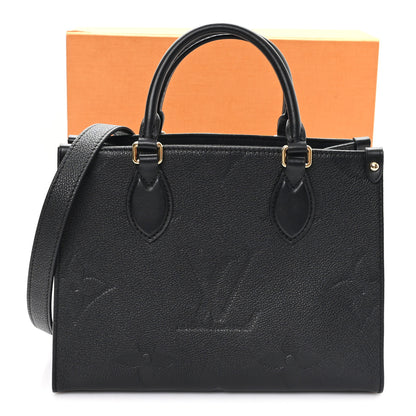 Louis Vuitton Empreinte Monogram Giant Onthego PM Black 10 of 10
