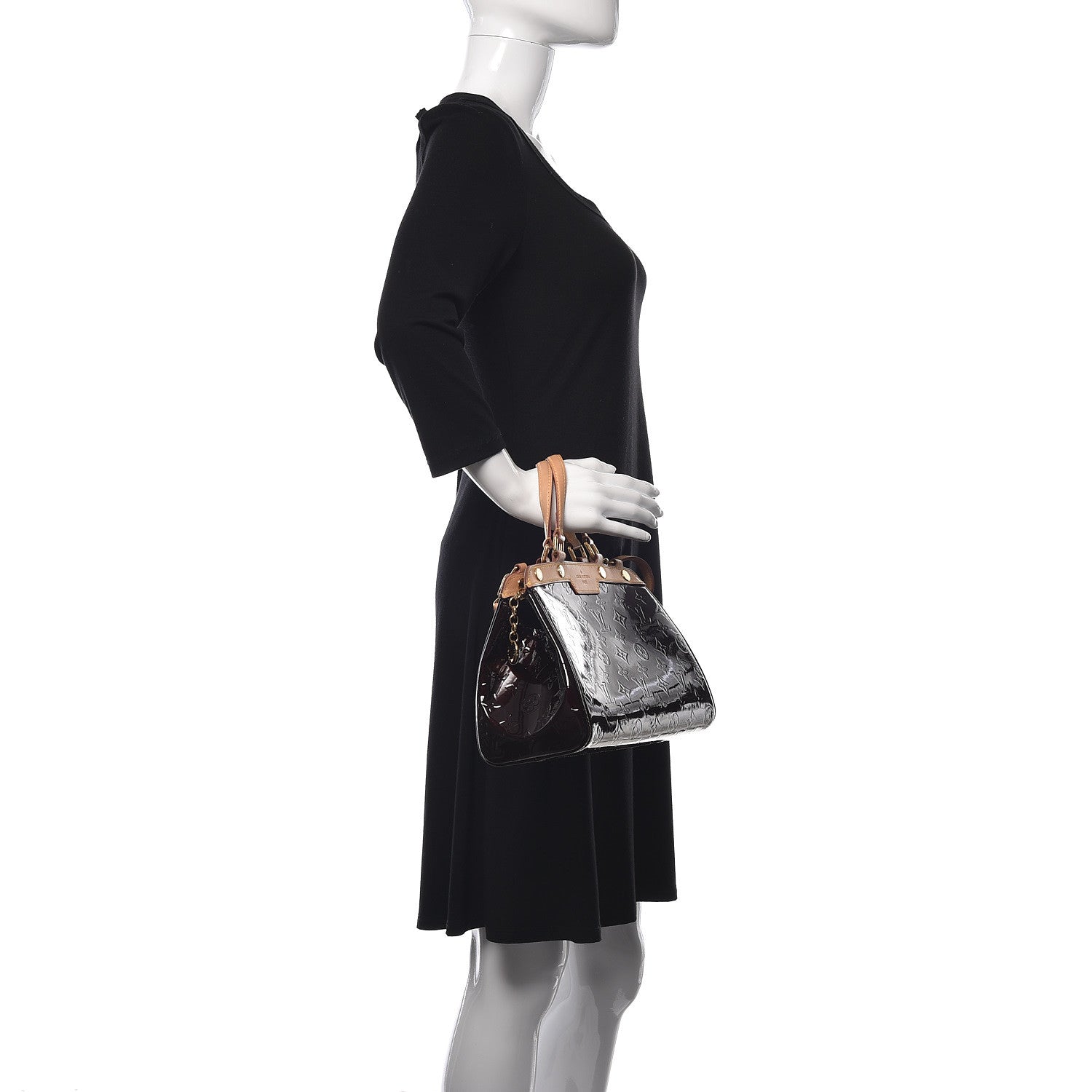 Louis Vuitton Vernis Brea PM Amarante 3 of 11