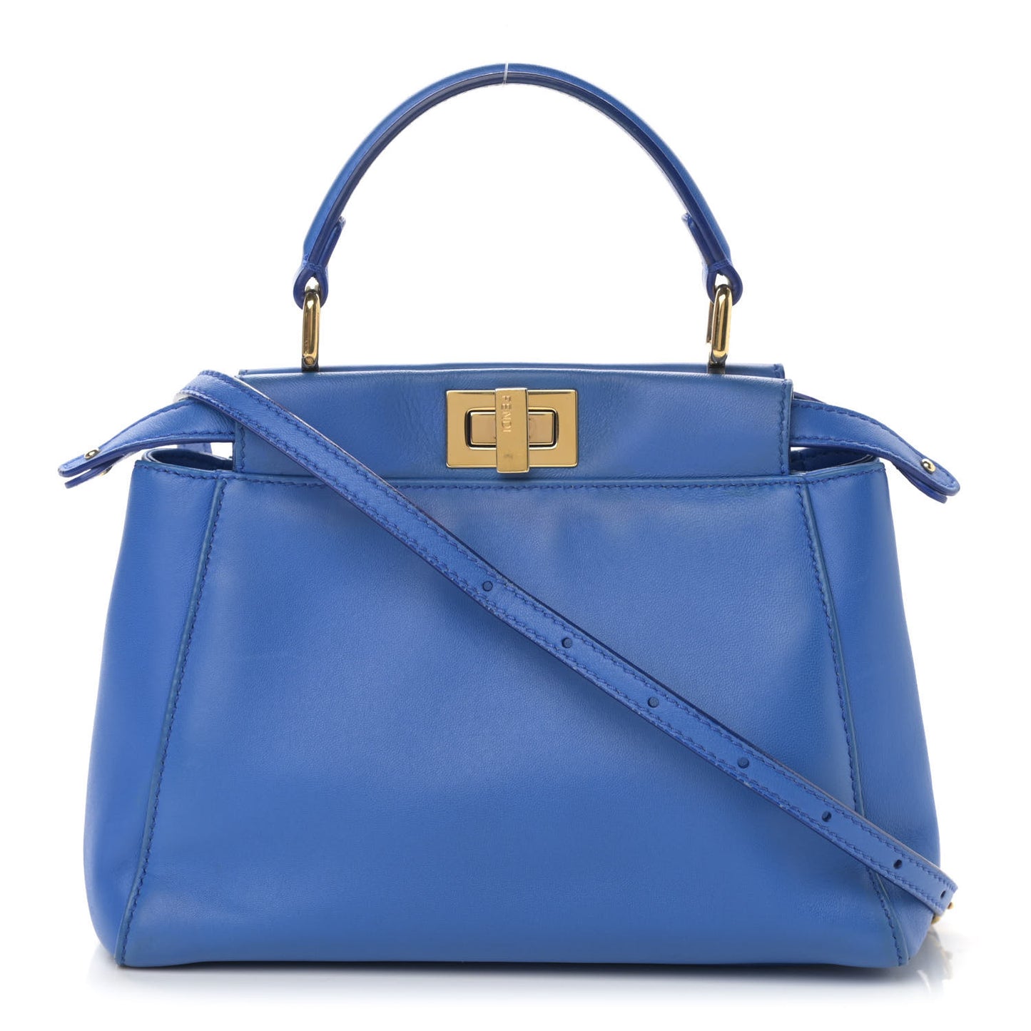 Nappa Mini Peekaboo Iconic Satchel Bleuette