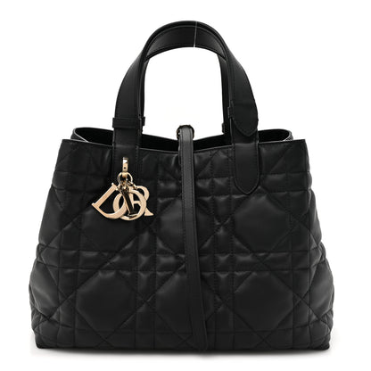 Christian Dior Calfskin Macrocannage Medium Toujours Black 1 of 11