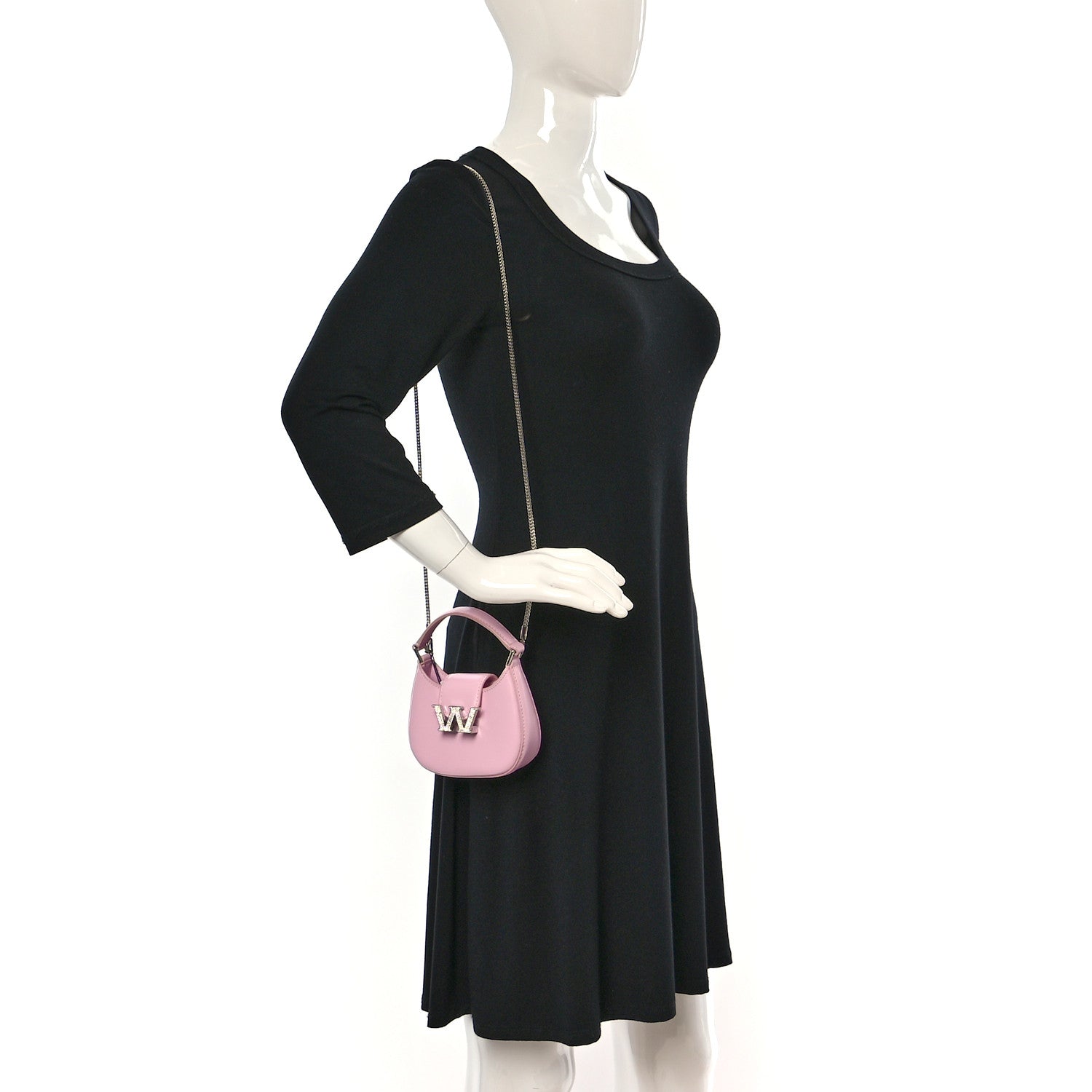 Alexander Wang Calfskin Micro Legacy Hobo Light Pink 1306526