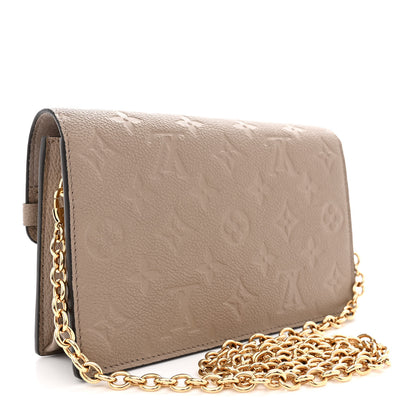 Louis Vuitton Empreinte Vavin Chain Wallet Tourterelle 3 of 10